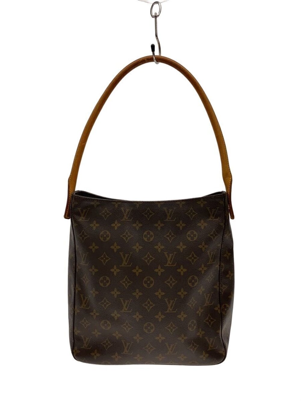 LOUIS VUITTON Looping Monogram Canvas Brown All over inside
